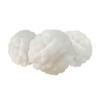 3-Pack Facial Buff - Foam Scrubber Loofah for Exfoliation & Cleansing Face - Removes Oil, Dirt, Dead Skin & Makeup - Sensitive, Dry, Oily or Combination Skin - Gentle to Clinical Strength (White) view 1