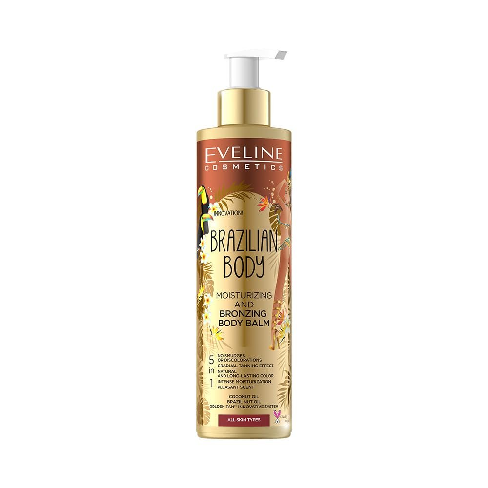 Eveline Cosmetics Bronzing Moisturizing Lotion for Long-lasting Tan and Skin Regeneration