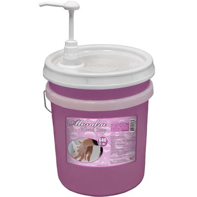 Alondra Liquid Hand Washing Soap 5 Gallon (640 Fl. Oz.) Bulk Bucket with Pump