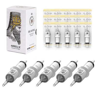 HAWINK 3RL Tattoo Needles Cartridge Bugpin 3 Round Liner X-Taper 50PCS with Membrane Professional Disposable EN05S-50-1003RL