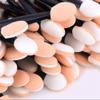200Pcs Disposable Dual Sides Eye Shadow Sponge Applicators with Container Makeup Manicure Tool Nail Glitter Mirror Powder Brush Mirror Chrome Pigment Coloring Sponge Stick Tools view 2