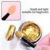 200Pcs Disposable Dual Sides Eye Shadow Sponge Applicators with Container Makeup Manicure Tool Nail Glitter Mirror Powder Brush Mirror Chrome Pigment Coloring Sponge Stick Tools view 3