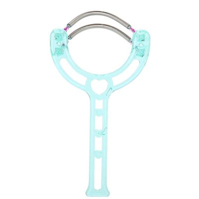 ANGGREK Hair Remover Portable Face Lips Hair Epilator Removal Plastic Spring Device Beauty Tool 2 Colors(Green)