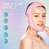 Venus Visage Face Lifting Strap for Jaw Line Definition - Reusable Lifting Chin Strap for Sleeping - Visually Sculpts Double Chin (Pink) view 2