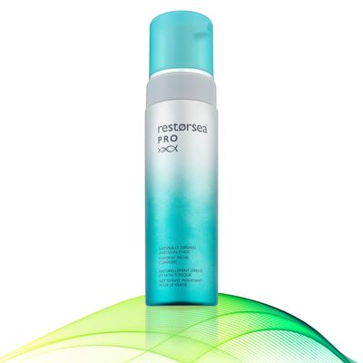 Restorsea PRO Foaming Cleanser  Sulfate-Free Face Wash with Aquabeautine XL & Songyi Mushroom  Gently Exfoliates, Brightens, Clears Pores  For Normal to Oily Skin, Hypoallergenic 6.7 Oz
