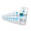All-in-One Personal Protection Kits to GO - 10 Pack - With Plastic Gloves, Hand Cleansing Wipes, Disposable Face Mask view 1