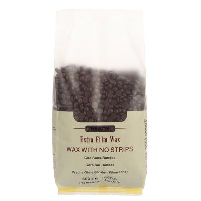 Hard Wax Beans for Face, Underarms, Brazilian, Bikini Hair Remover (Black)