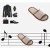 Casual Cotton Slippers Womens Mens Home Slippers Cotton and Linen Casual Indoor Outdoor Open Toe Shoes Floor for Spa Hotel 2 Pairs (Coffee 29cm) view 3