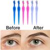 30 Pcs Dermaplane Razor Eyebrow Razor for Women Trimmer Shaver with Precision Cover Multipurpose Exfoliating Dermaplaning Tool Facial Hair Removal for Women Face Lip Grooming, 3 Colors view 3