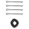 ANGGREK 4/9PCS Hair Bun Maker Braiding Styling Disk Tools DIY Accessories 3Types(9PCS) view 4