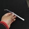 2 Pcs Stainless Steel Tweezers with Curved Serrated Tip Forceps Tweezers for Craft 12.5cm view 3