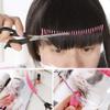Fringe Cut Comb Straight Hair Bang Trimmer Self Cutting Bang Comb Shield Cover Clear Hair Styling Protector for Home view 3