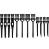 Boao 12 Pieces Electric Razor Brush Shaver Cleaning Brush Shaver Small Electric Razor Cleaner for Clipper Trimmer Nylon Bristles Duster, 3 Sizes view 1