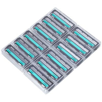 12pcs Shaving Blades, Men's Shaver Blades Body Hair Trimmer Epilator Sharpener & Smooth Shave