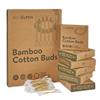 EcoSlurps 600 Bamboo Cotton Swabs - Large Family Box of Biodegradable Cotton Buds - Ecofriendly No Plastic In Each Cotton Bud Swab (6x100 Boxes) view 1