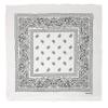 allgala 12 Pack 100% Cotton Premium Bandanas Head Band Wrap Scarf-White-HA55901 view 1