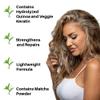 Ecoslay Matcha Boost - Quinoa & Keratin Protein Hair Treatment, Repair Mask for Damaged, Dry, Curly Hair - 8 oz view 3