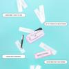 No Mo-Unibrow Hair Removal Waxing Kit - Waxing Strips For Eyebrows, Face, Upper Lip, and Chin - As Seen On Shark Tank - Travel Friendly Wax Strip For Face - Wax Strips and Mini Tweezers - 2 Pack view 4