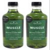 Village Nat. Bath Oil & Body Wash 2In1 Muscle 16 Ounce (Pack of 2) view 1