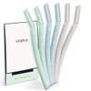 ennva Dermaplane Razor for Women | Face Razor & Eyebrow Trimmer | Multipurpose Facial Hair Removal Tool with Disposable Blades, 6Pcs view 1