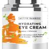 Active Bamboo Anti Aging Eye Cream Dark Circles Wrinkles Eye Bags Fine Lines Puffiness. Best Anti Aging Eye Cream Moisturizer for Wrinkles, Crows feet, Puffy Eyes. view 1