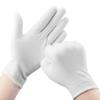 30 Pcs White Cotton Gloves for Dry Hands Moisturizing Eczema Overnight, Men and Women Stretchable Cloth White Gloves for Coin Jewelry Silver Inspection Halloween view 1