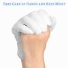 30 Pcs White Cotton Gloves for Dry Hands Moisturizing Eczema Overnight, Men and Women Stretchable Cloth White Gloves for Coin Jewelry Silver Inspection Halloween view 3