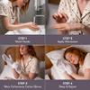 4 Pairs Cottonnerie Basics Cotton Gloves for Dry Hands Sleeping, Moisturizing Gloves Overnight, Hand Moisturizer Gloves, Moisture Gloves for Dry Hands Overnight, Sleeping Gloves, Medium view 4