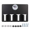 ANGGREK Hairdressing Tool Storage Electric Hair Clipper Storage Rack Wall-Mounted Hair Cutter Brush Holder Stand Clipper Rack for Barbers view 2