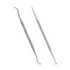 2PCS Ingrown Toenail File and Lifter with Storage Case,YINYIN100% Stainless Steel ingrown toenail Tool,Double Sided Professional Grade Nail Cleaner Tool view 1