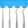 2PCS Ingrown Toenail File and Lifter with Storage Case,YINYIN100% Stainless Steel ingrown toenail Tool,Double Sided Professional Grade Nail Cleaner Tool view 3