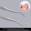 2PCS Ingrown Toenail File and Lifter with Storage Case,YINYIN100% Stainless Steel ingrown toenail Tool,Double Sided Professional Grade Nail Cleaner Tool view 4