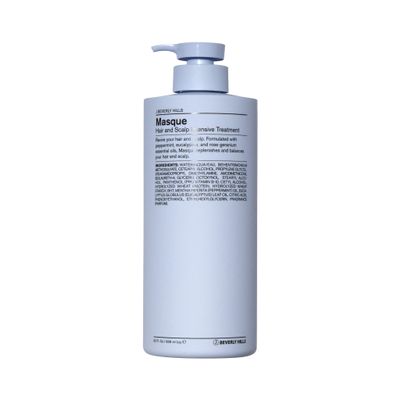 J Beverly Hills Blue Hair Mask with Eucalyptus Oil for Scalp Treatment, (32 Oz)