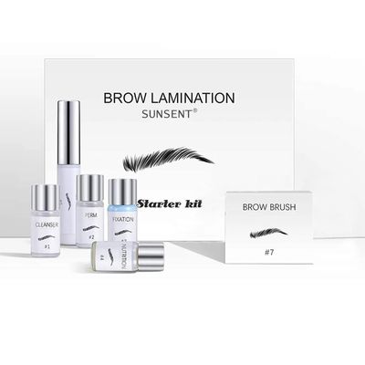 SUNSENT Eyebrow Lamination Kit  DIY Brow Lift & Styling Kit for Fuller, Natural-Looking Brows, At-Home Salon Results, Easy to Use and Lasting