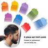 discountstore145 8Pcs Electric Hair Clipper Shaver Trimmer Replacement Guide Comb Set for Salon Multicolor view 2