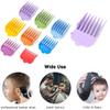 discountstore145 8Pcs Electric Hair Clipper Shaver Trimmer Replacement Guide Comb Set for Salon Multicolor view 3