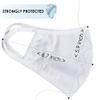 [5 Packs] Ship from USA, Fashion Protective Face Covering, Unisex White Dust Cotton Mouth, Washable, Reusable, view 2