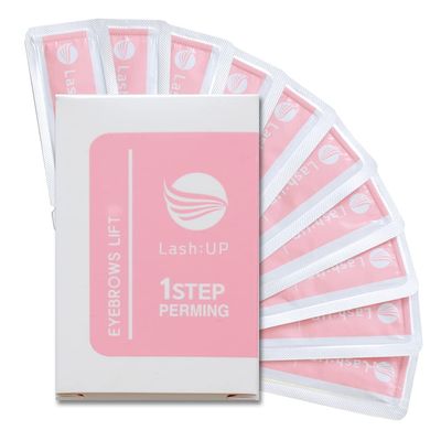 Lash Up Eyelash Eyebrows Lift Lifting Kit Individual Steps 10 packets of 0.8g/0.03oz (STEP 1)