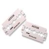 100 BIC ASTOR Platinum Stainless Steel Double Edge Safety Razor Blades with Chromium Polymer Coated Edges for a Close Shave view 2