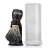 Anbbas Shaving Brush and Holder with Travel Case, Synthetic Badger Hair Ebony Handle Brush 3in1 Kit for Men view 1