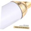 Beaupretty 6pcs Pump Dispenser Bottle White Pet Design Golden Pump Head for Shampoo Body Wash and Facial Products Travel-friendly and Refillable view 4