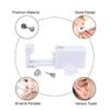 CHUANCI 2 Pack Anzero Ear Piercing Gun Disposable Ear Earring Stud Gun No Pain Ear Piercing Gun with Ball End (Gold,3mm Clear Zircon) view 4