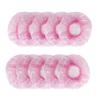 300pcs Cover Bathing Caps Elastic Shower Cap Bath Cap Shower Sleeve Shower Caps Shower Cap for Women Long Hair Disposable Hair Cap Hair Care Products Pink Bar Film view 1