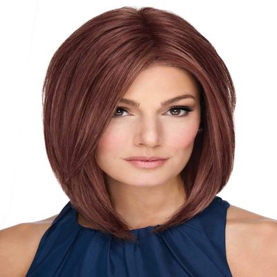 Raquel Welch On Point Shoulder Length Bob Wig by Hairuwear, Average Cap, RL56/60 Silver