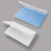 (2 Pack) Portable Mask Storage Box, Disposable Face Masks Container Dustproof Storage Organizer, Easy Carry Case with 2x Bonus Adjustable Extension Ear Strap Hooks (white) view 1