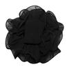 Ladiesway Large Chiffon Claw Clip Hair Bow | Large Size Black Fabric Ribbon Flower Rose | Claw Jaw Clamps Clips Accessories for Women & Girls Thick or Fine Hair view 4
