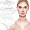 12 Pieces Reusable Silicone Chest Pads Patch Silicone Neck Forehead Cleavage Eye Pad Set for Women Girls view 1