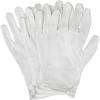 AnHua White Cotton Gloves for Cosmetic Moisturizing Coin Jewelry Inspection Spa Beauty (6 Pairs) view 4