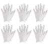 AnHua White Cotton Gloves for Cosmetic Moisturizing Coin Jewelry Inspection Spa Beauty (24 Pairs) view 2