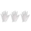 AnHua White Cotton Gloves for Cosmetic Moisturizing Coin Jewelry Inspection Spa Beauty (12 Pairs) view 4